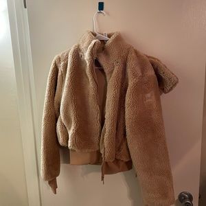 COPY - Alo Yoga Foxy Sherpa jacket camel SMALL